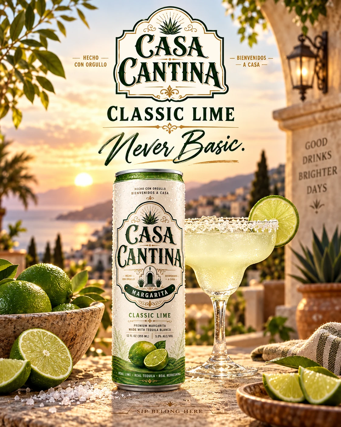 Casa Cantina campaign artwork