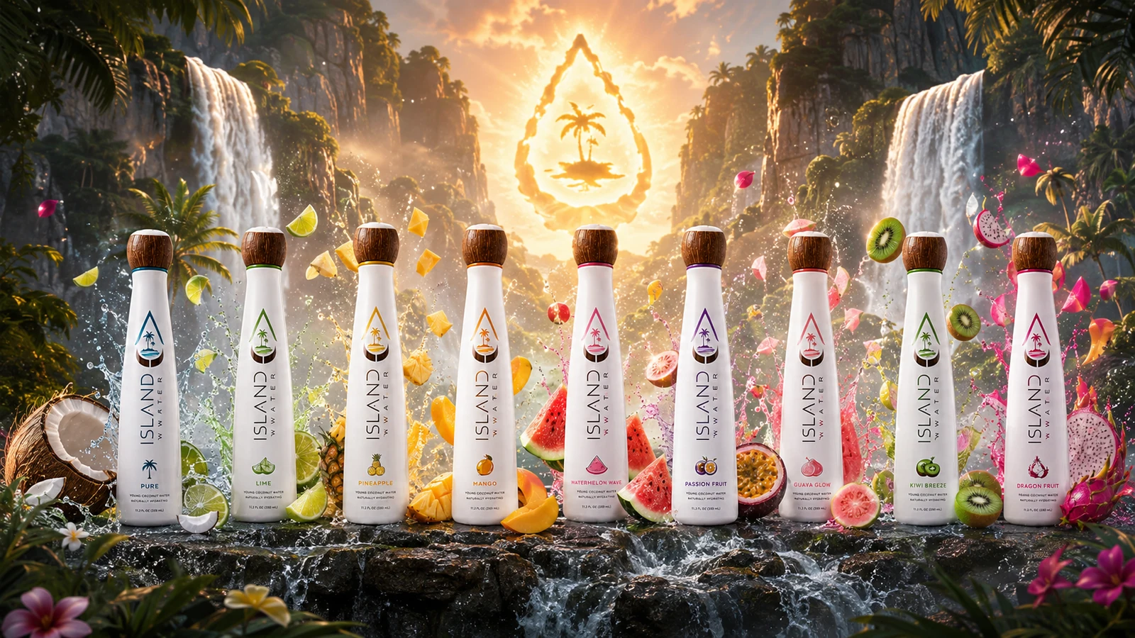 Island Water campaign artwork