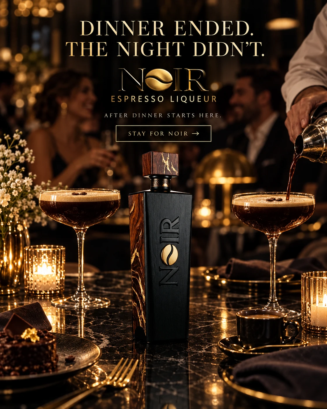 NOIR brand experience artwork