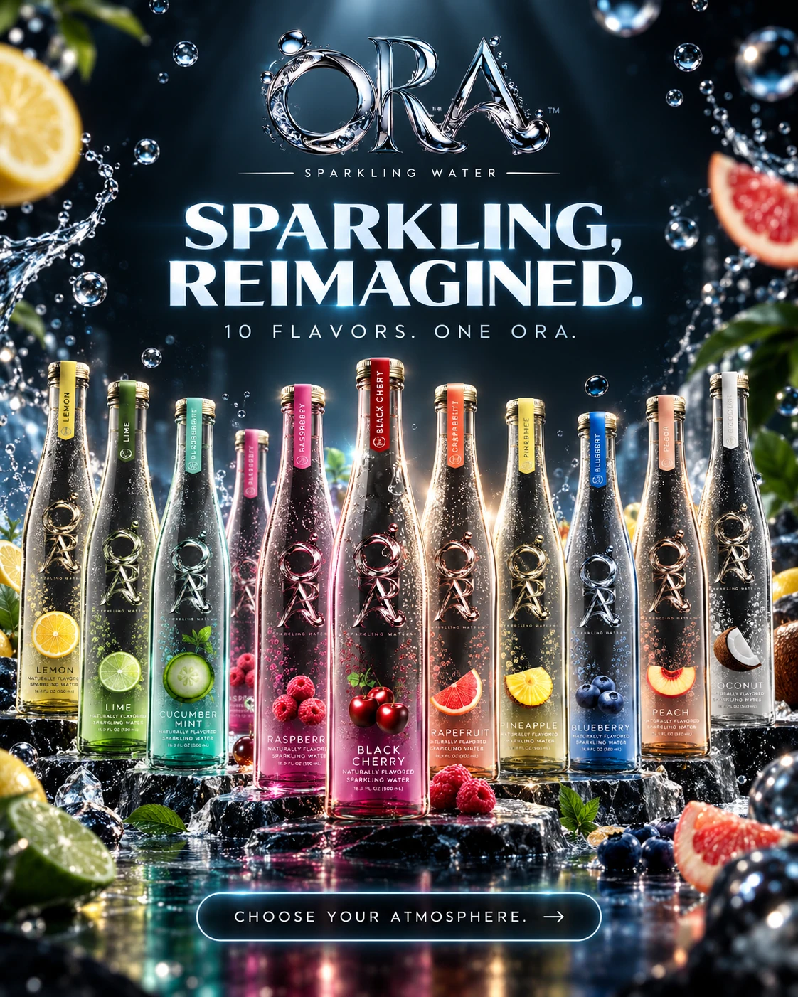 ORA brand experience artwork