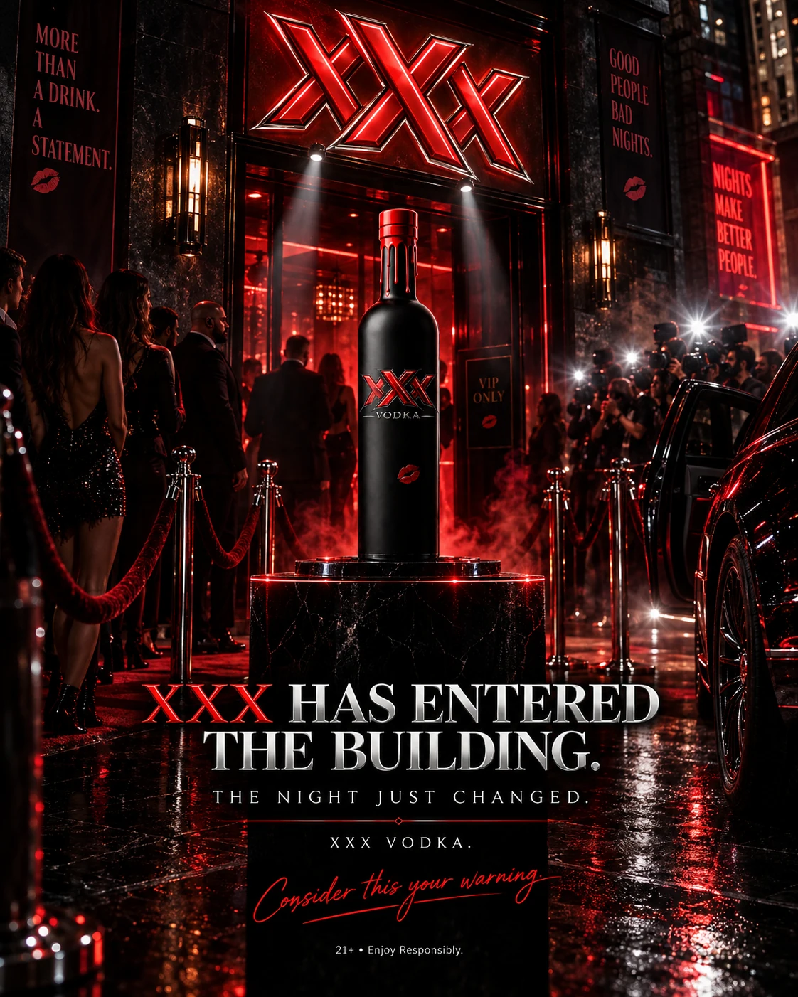 XXX Vodka — The room